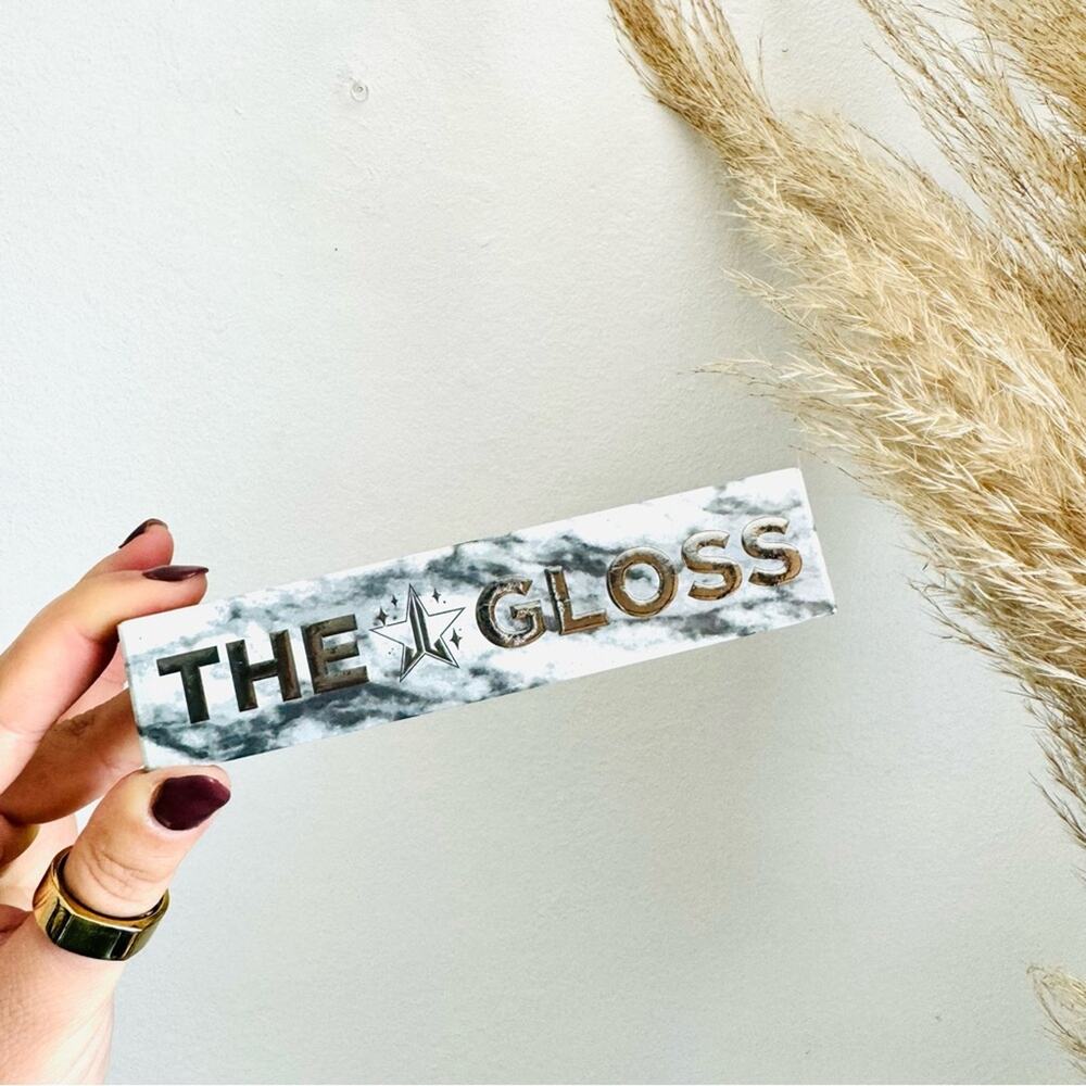 NEW JEFFREE STAR The Gloss Lip Color Heaven's Gate Light Tint Glitter Fantasty
